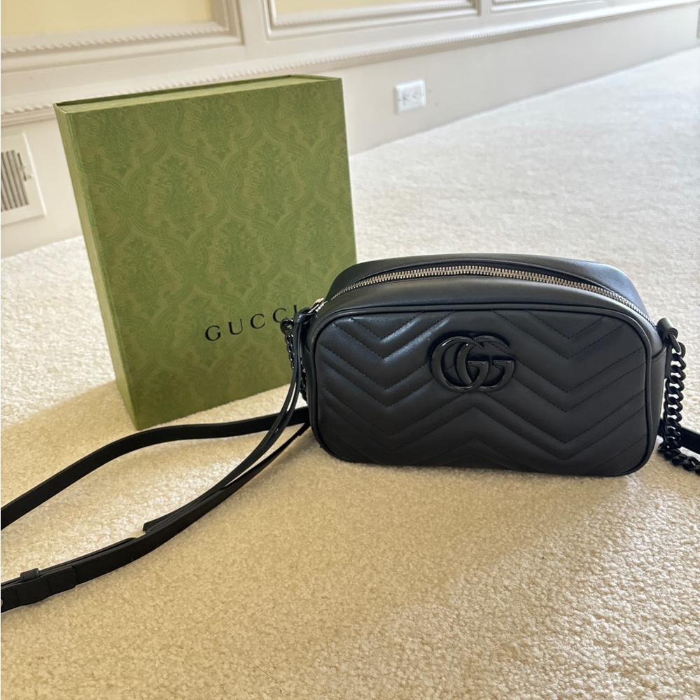 Gucci GG Marmont small shoulder bag WITH BOX